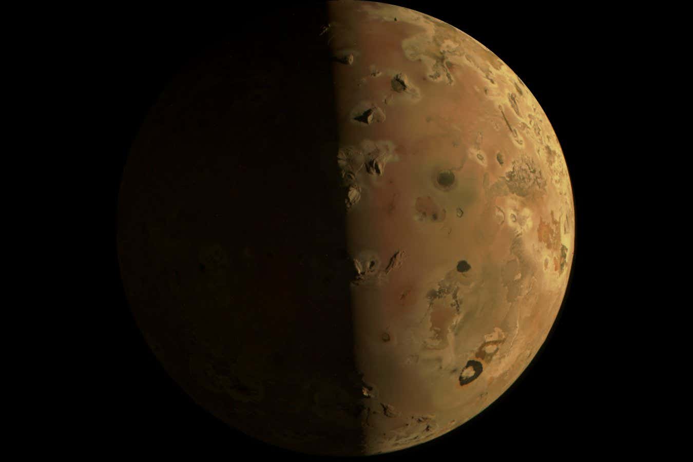 Extreme Close-up Of Jupiter’s Moon Io Captured By Juno Spacecraft