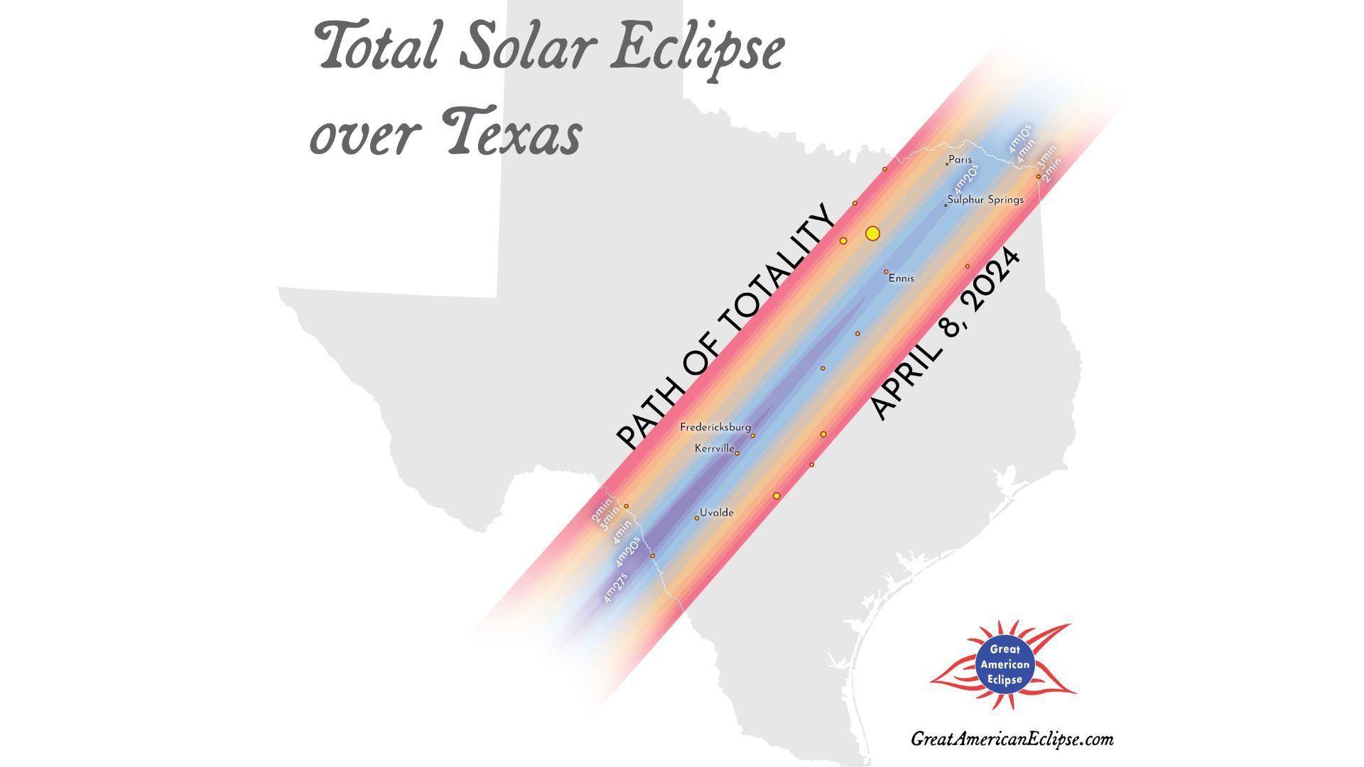 Where will the most crowded places be for the total solar eclipse on