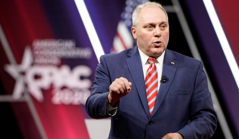 house majority leader steve scalise endorses trump for president