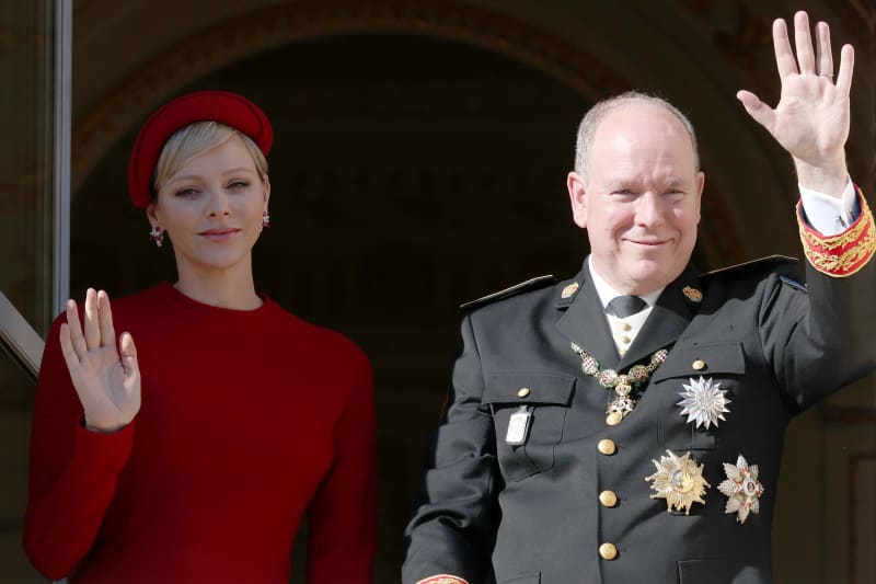 Prince Albert And Princess Charlene Deliver 2024 New Year S Speech   AA1mmLTF.img