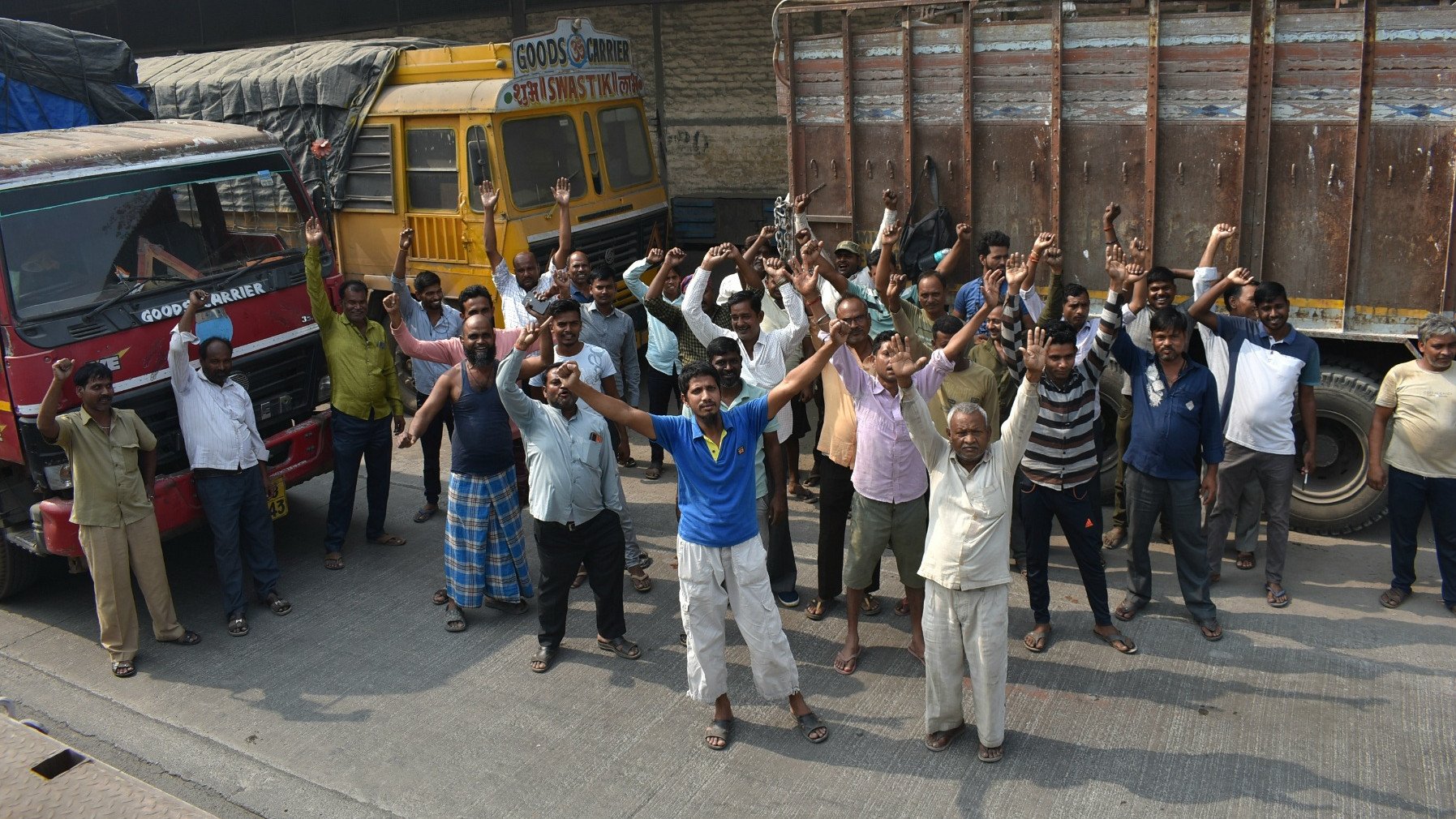 Truck Drivers' Strike Ends As Association Says All Issues Have Been