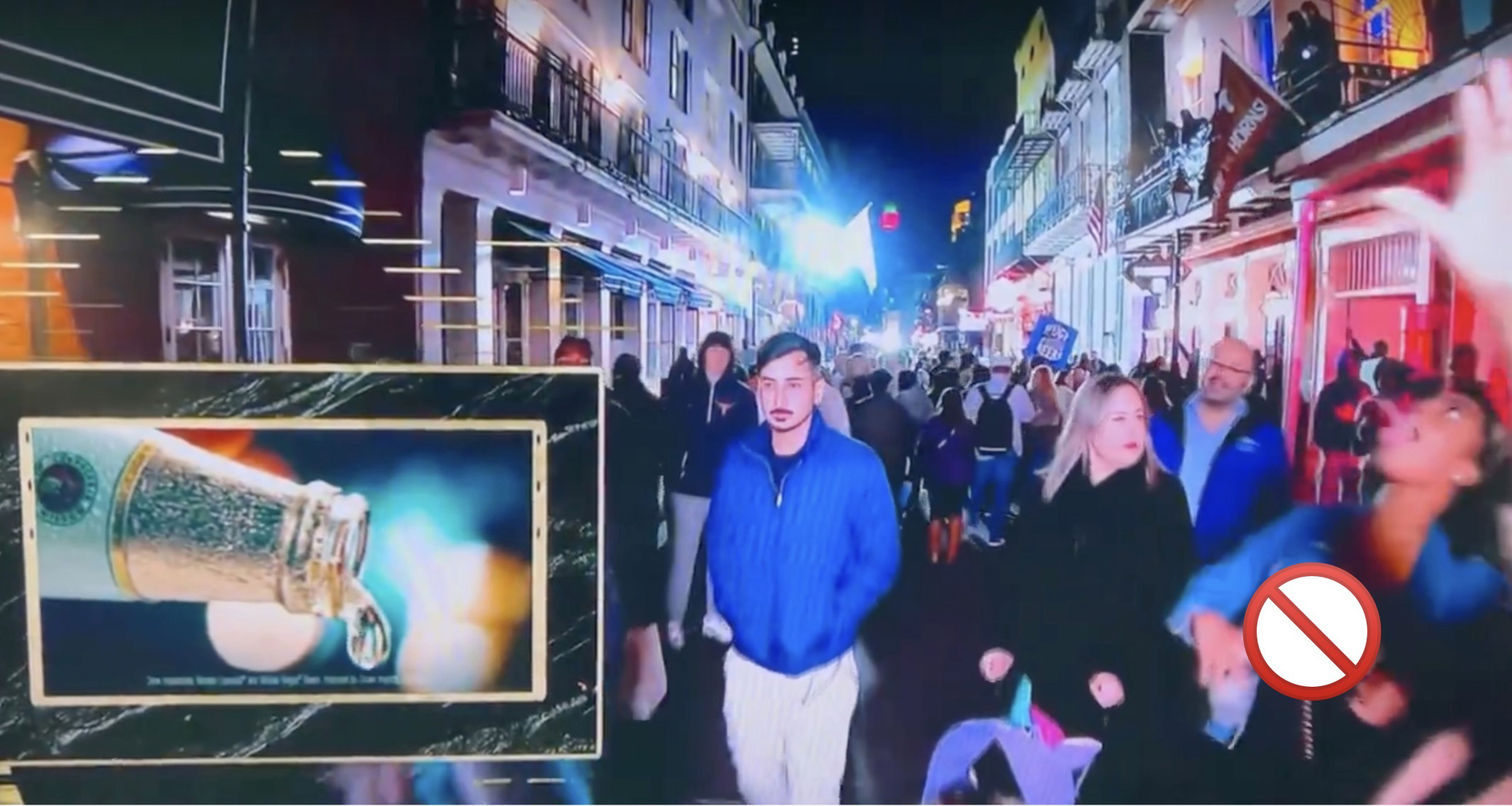 ESPN Apologizes After Showing a Woman Flashing on Bourbon Street During