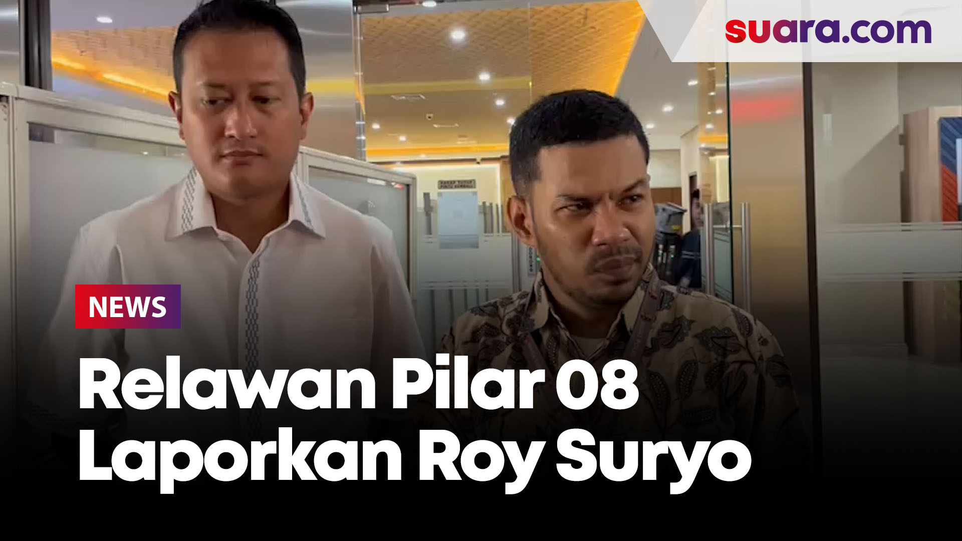 Relawan Pilar 08 Laporkan Roy Suryo Ke Bareskrim Buntut Tudingan Gibran ...