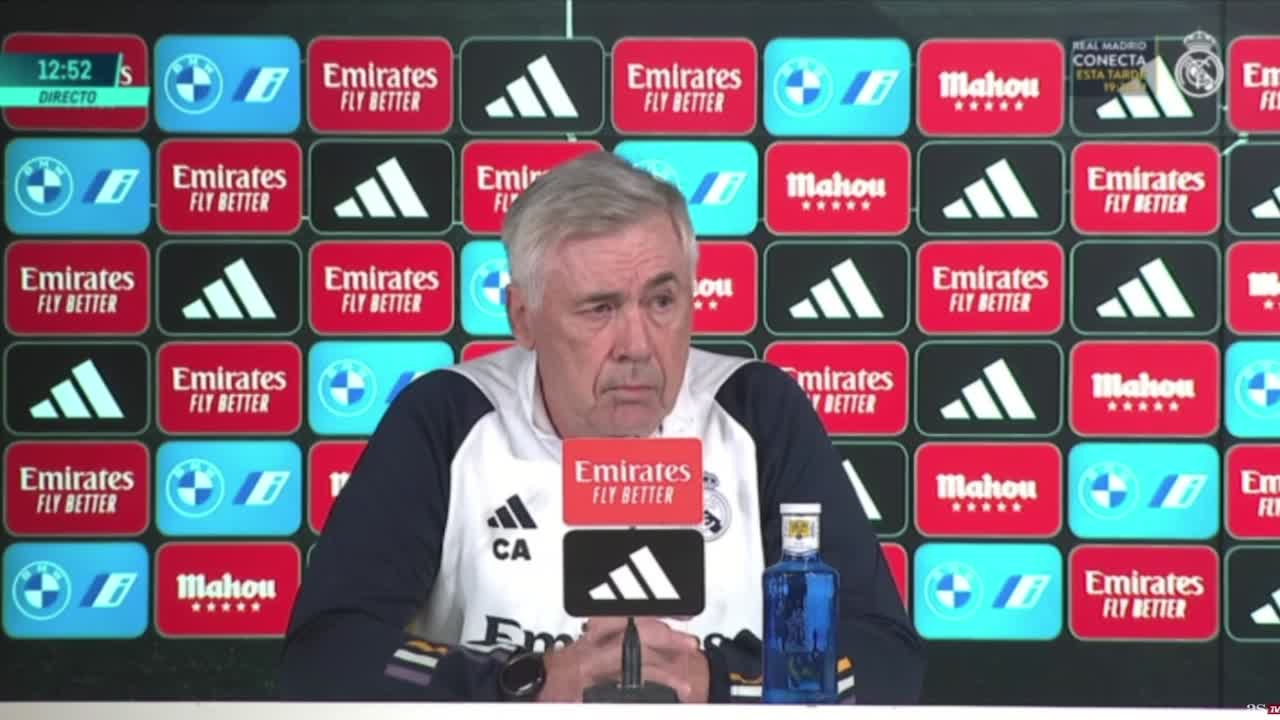 Graciosa Reacción De Ancelotti Cuando Le Preguntan Por Mbappé