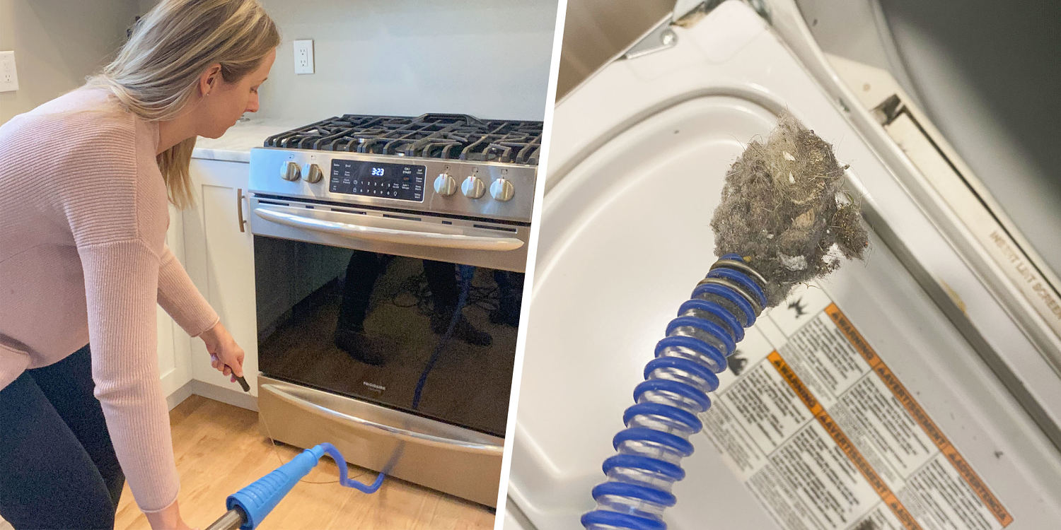 This easytouse tool keeps my dryer clean and removes lint buildup — and it's only 12