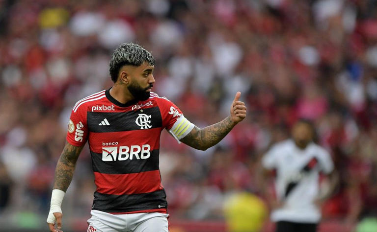 Gabigol  o dono da camisa 10 do Flamengo, que foi de zico. Foto: Thiago Ribeiro/AGIF