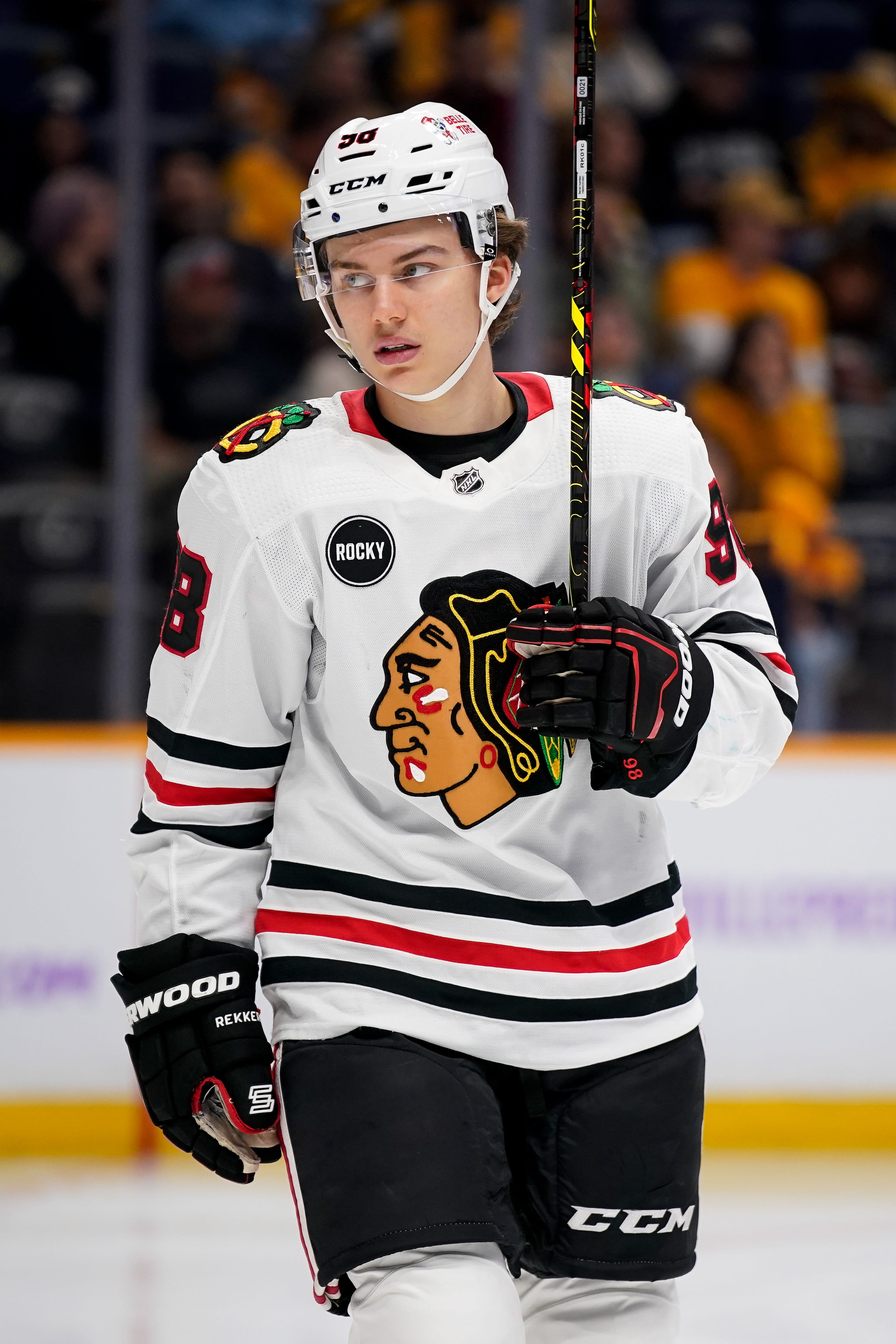 What Does Blackhawks Rookie Connor Bedard Think Of Nashville ...