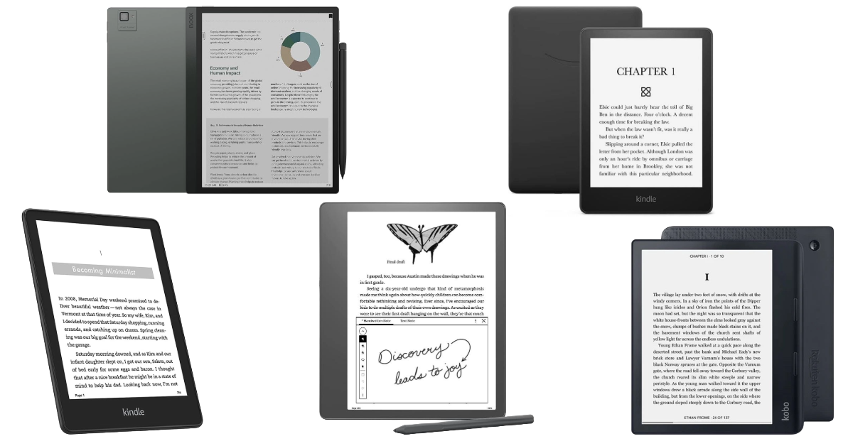 The 5 Best E Readers For 2024   AA1mnpws.img