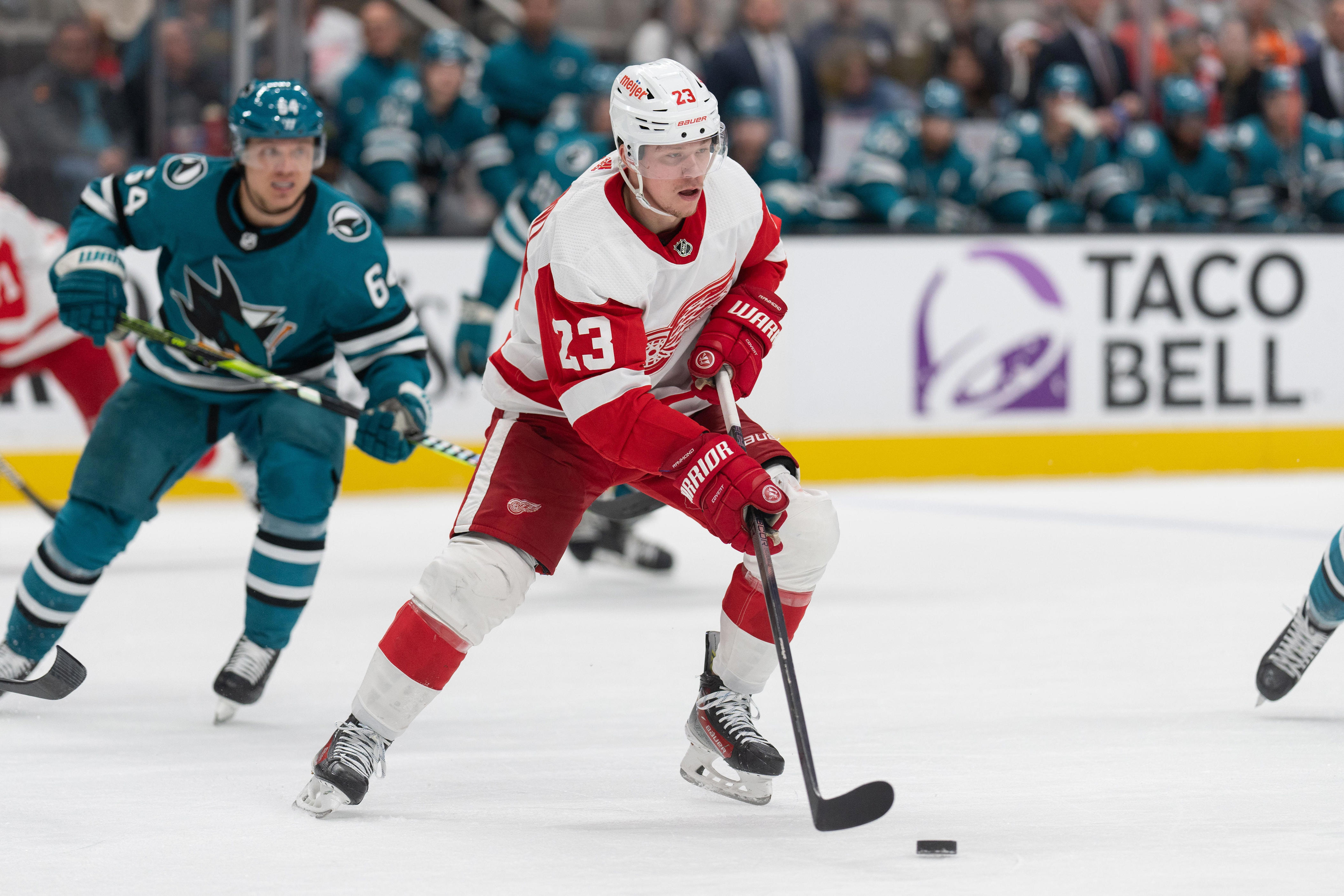 How Detroit Red Wings' Lucas Raymond Self-charged From Negative To ...