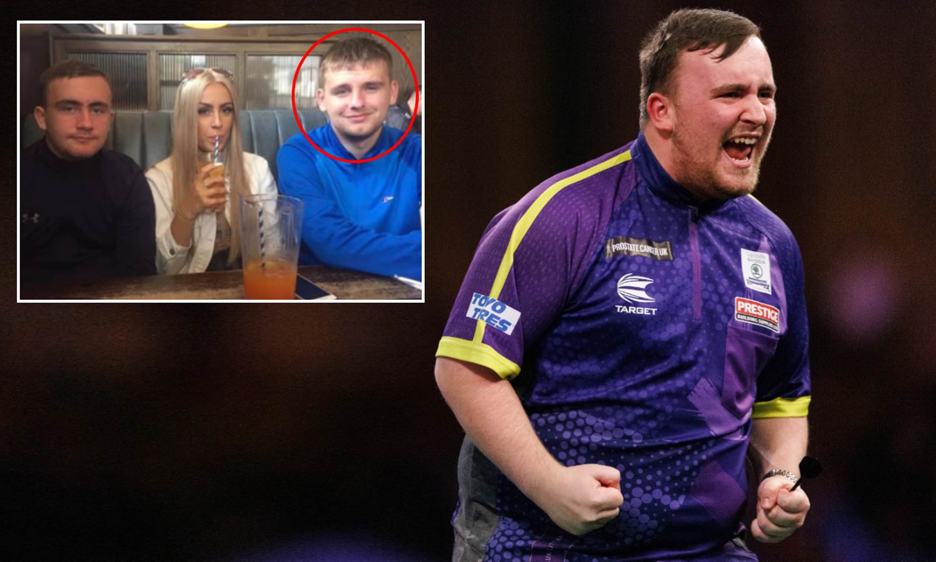 Luke Littler's Brother Watches His Semi-final From A Warrington Pub