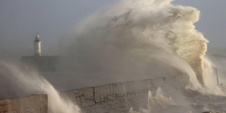 In Pictures: How Storm Henk Brought Chaos And Disruption With 80mph ...