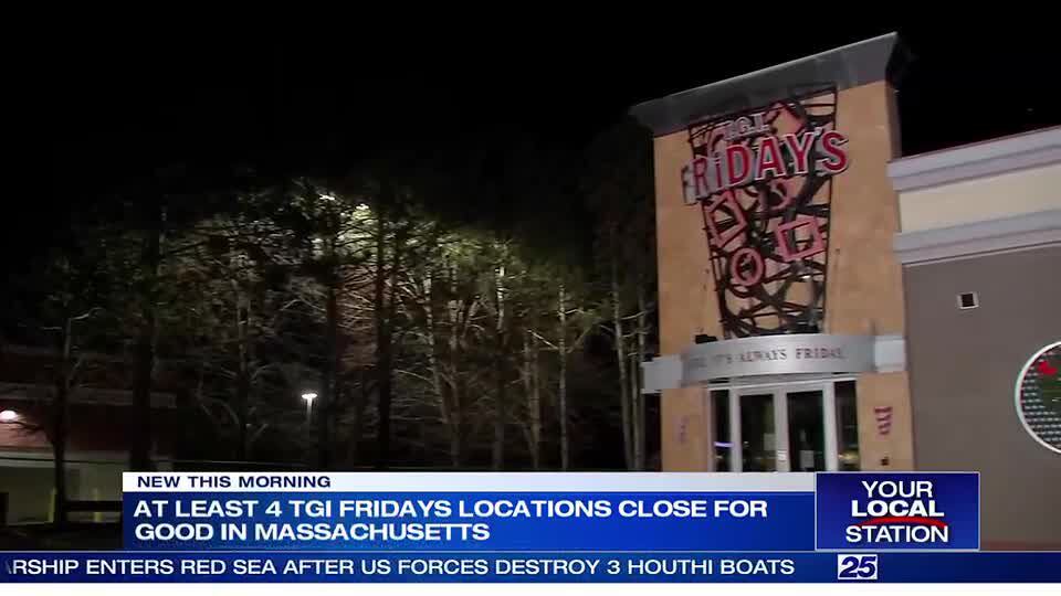 Several TGI Fridays Locations In Massachusetts Abruptly Close For Good