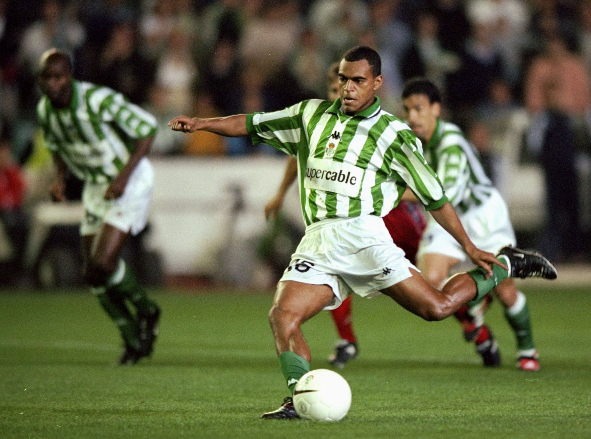 <p>                     Denilson became the most expensive footballer in the world in 1998 after moving from Sao Paulo to Real Betis for a fee of €31.5 million.                   </p>                                      <p>                     The winger spent seven years at Betis in total, making over 200 appearances either side of a brief spell on loan back in Brazil with Flamengo, but he largely failed to live up to the hype and was a fringe player in the club's Copa del Rey win in 2005.                   </p>