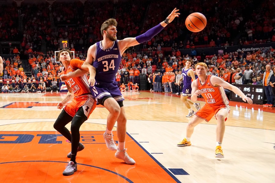 Marcus Domask Scores 32 Points, Illini Crush Northwestern