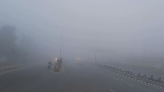 Dense Fog Engulfs Parts Of Delhi, North India; 26 Trains Running Late