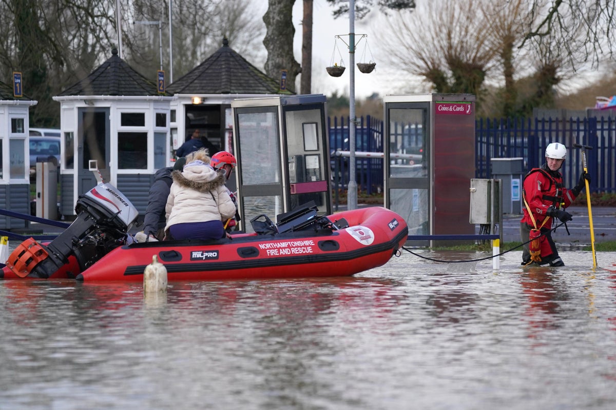 Motorist Killed By Falling Tree As Storm Henk Batters UK With 90mph Winds