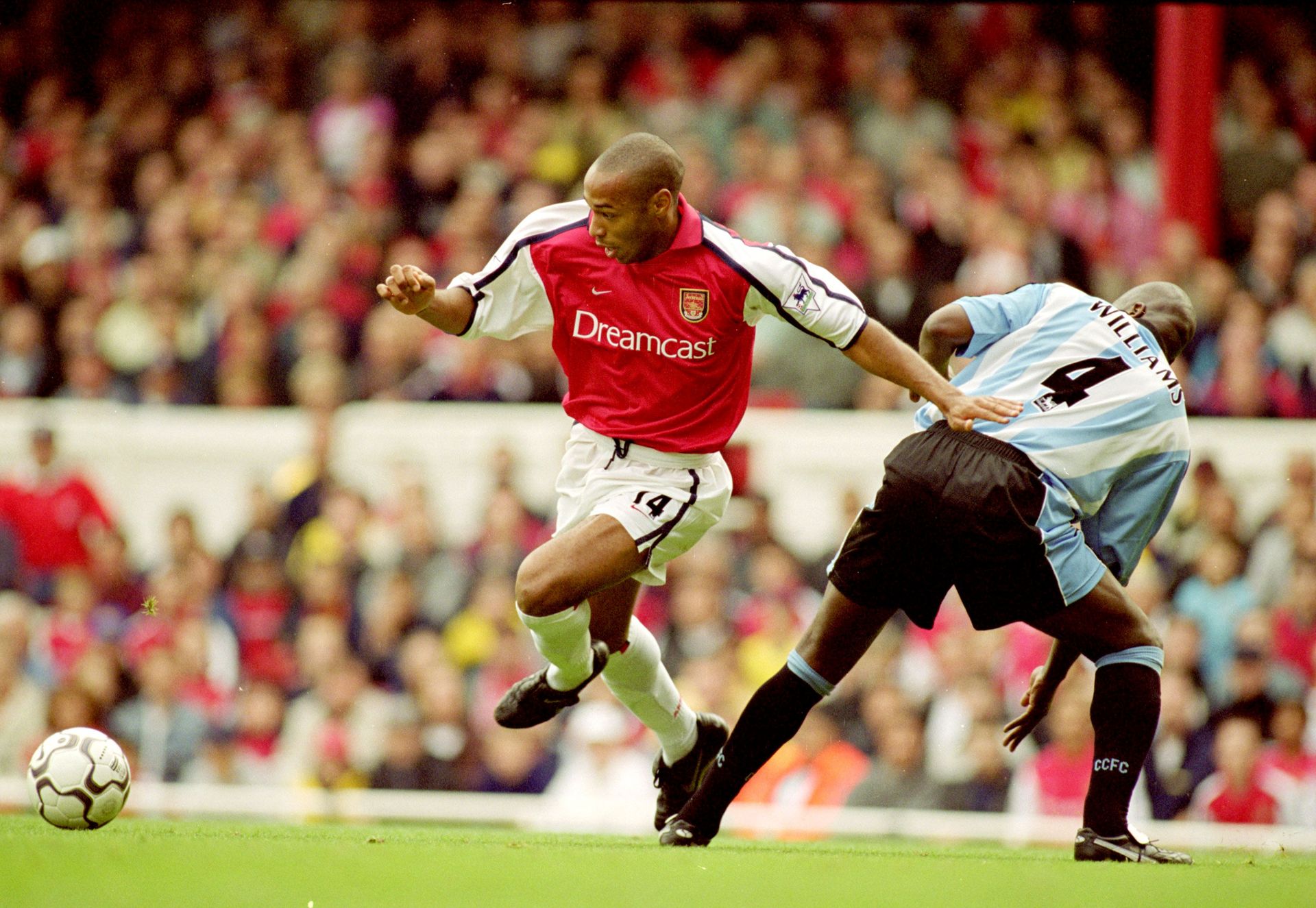<p>                     After a difficult spell at Juventus, Thierry Henry moved to Arsenal in August 1999 for £11 million (around €16.1m) and went on to become a Gunners legend.                   </p>                                      <p>                     Linking up with his former Monaco coach Arsene Wenger, Henry was used as a striker at Arsenal and hit 226 goals in 370 games in an impressive eight-year stint before joining Barcelona. The French forward added two more goals in a short spell on loan from New York Red Bulls in 2012.                   </p>