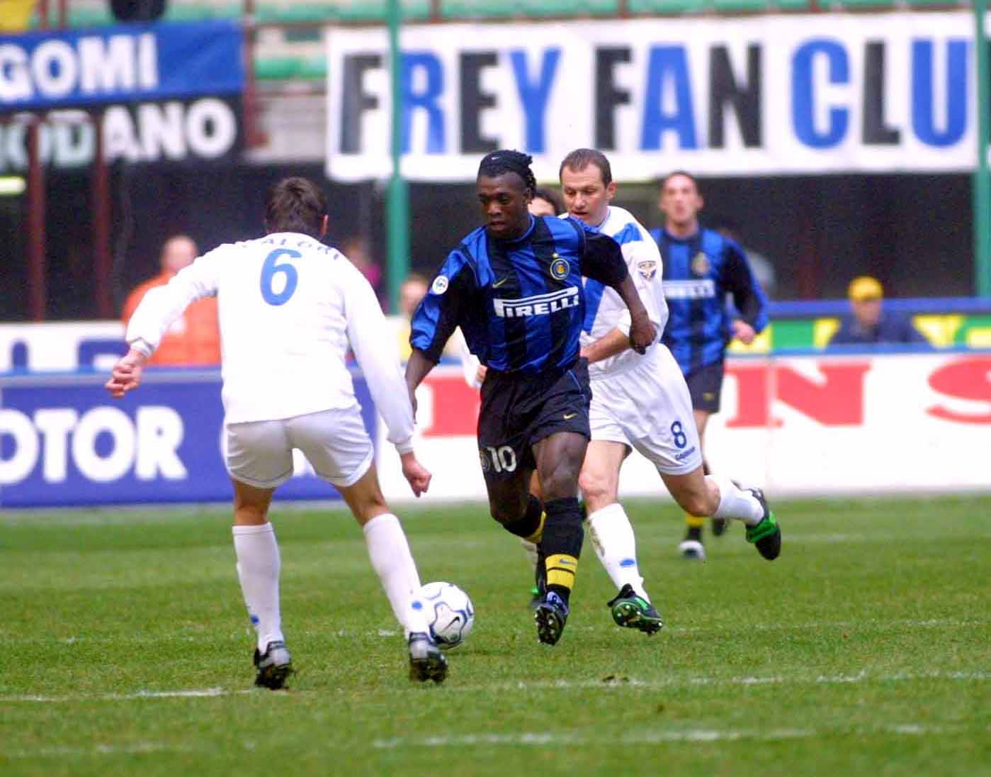 <p>                     Clarence Seedorf is better known for his time at AC Milan than at Inter, but the Dutch midfielder spent two and a half years on the blue and black side of the derby divide before moving to their city rivals in 2002.                   </p>                                      <p>                     Seedorf joined Inter from Real Madrid late in 1999 for a fee of just over €24 million and went on to make 93 appearances for the Nerazzurri, scoring 14 goals. He went on to spend the next decade at AC MIlan after moving in exchange for Francesco Coco in 2002.                   </p>