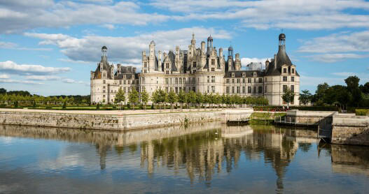 Château de Chambord is a highlight of the Loire Valley, with an adjacent enclosed park filled with wildlife.