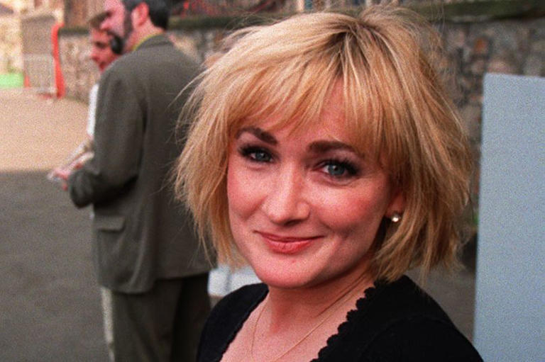 Caroline Aherne at the Comedy Awards August 1997