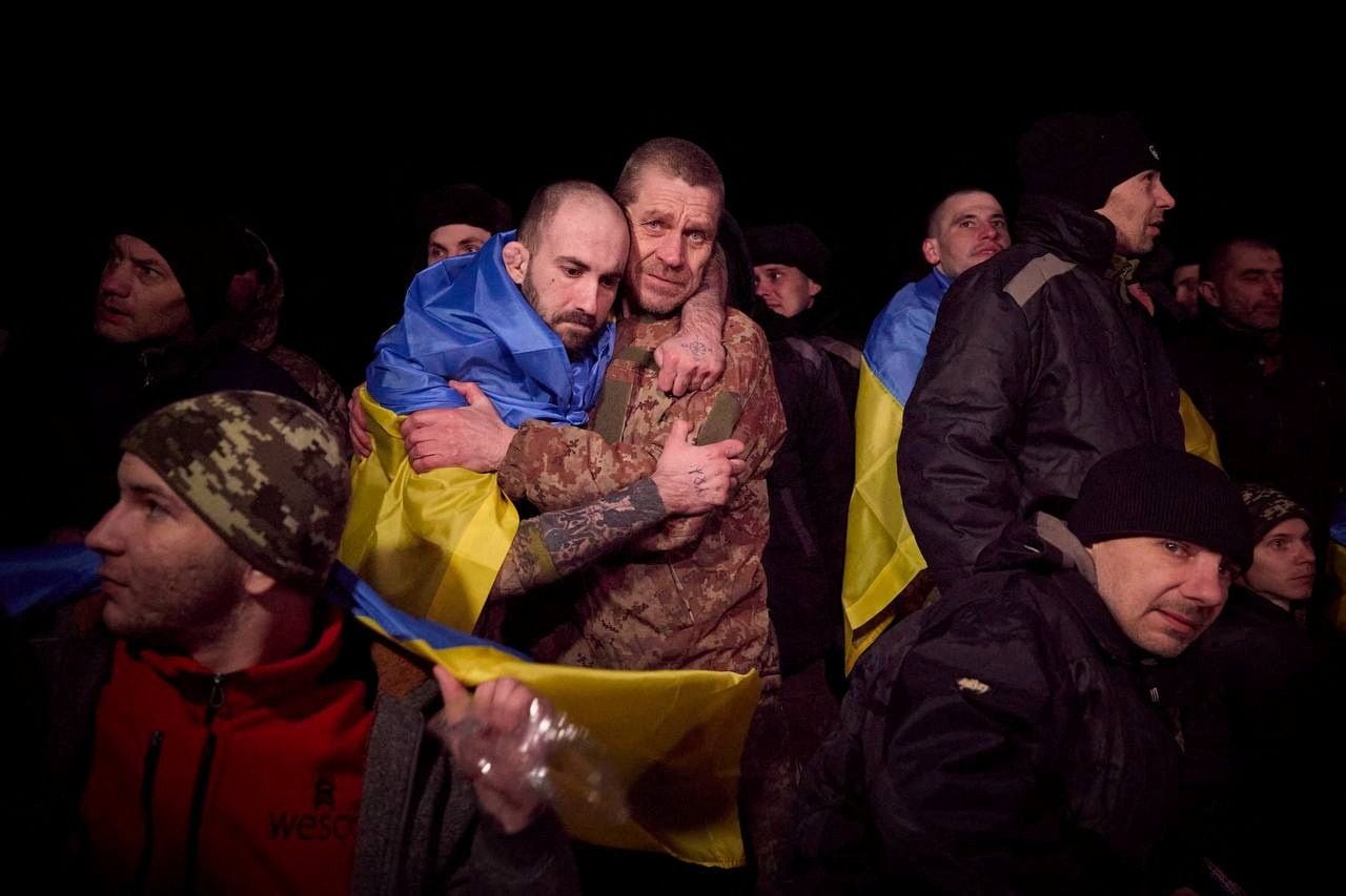 ukraine and russia exchange hundreds of prisoners of war