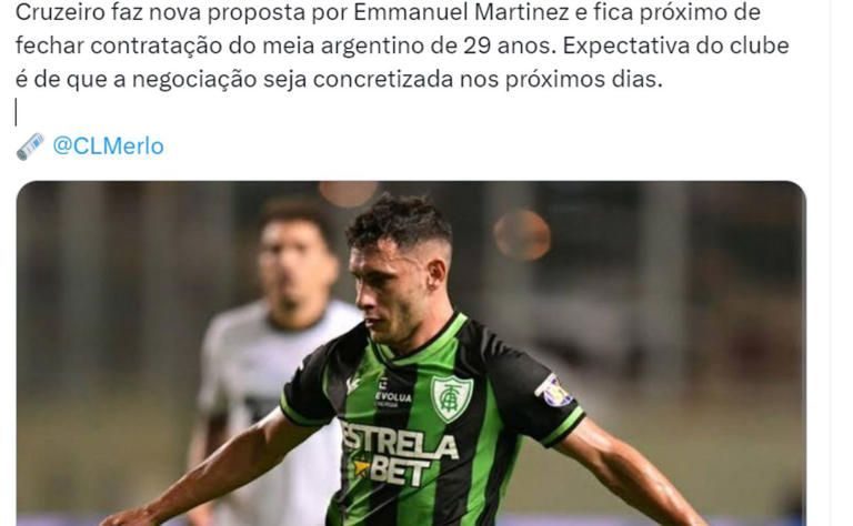 No vai mais para o So Paulo, ele est fechando com o Cruzeiro de Ronaldo