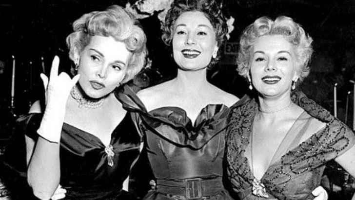 <p>Female celebrities spent a lot of time in Sin City too, including the famous Gabor sisters. The women attracted a lot of attention with the three sisters collectively getting married twenty times.</p>