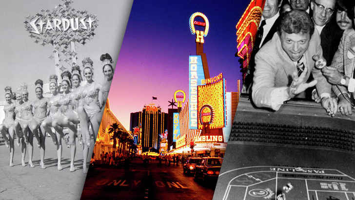 <p>Las Vegas has developed quite a reputation over the years. With its wealth of casinos and wedding chapels, you’re never short of venues to make questionable decisions.</p><p>From showgirls dazzling onstage to celebrities dining together, these pictures give you a glimpse of what life was like back in the day. If you weren’t fortunate enough to be around when Vegas was born, now’s the time to educate yourself on the city’s golden era.</p>