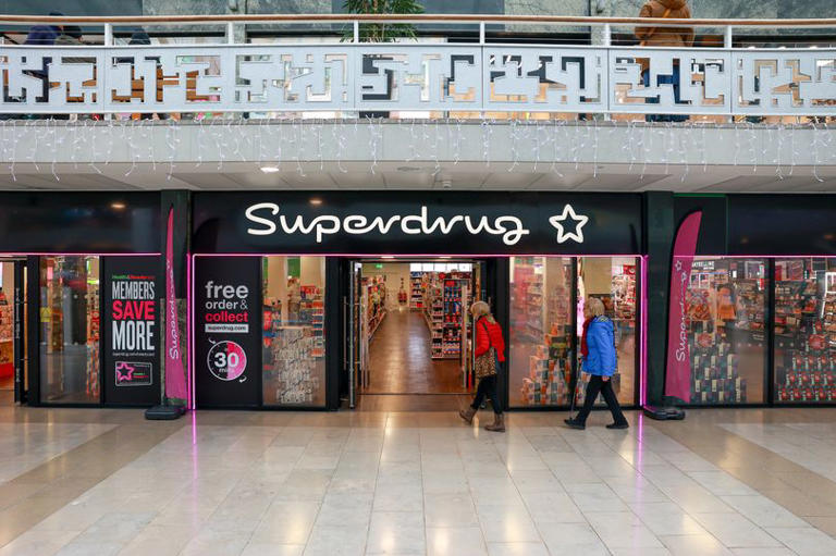 Superdrug issues message over 150 products and says 'from today'