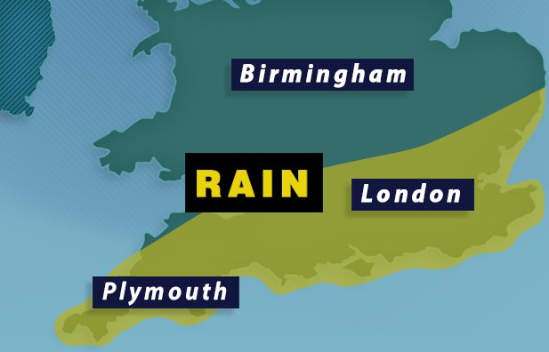 map shows path of storm set to bring two inches of rain after storm henk floods