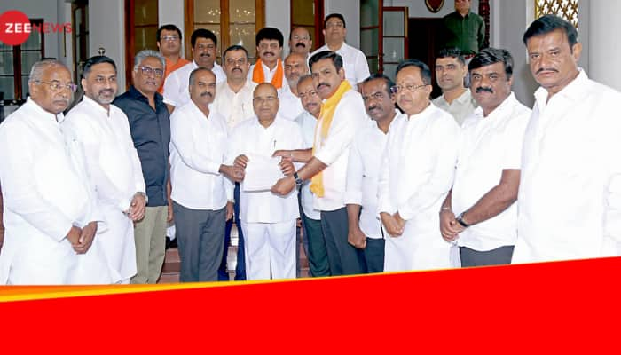 'Anti-Hindu Siddaramaiah Govt': BJP Leaders Meet Guv Over Kar Sevak's ...