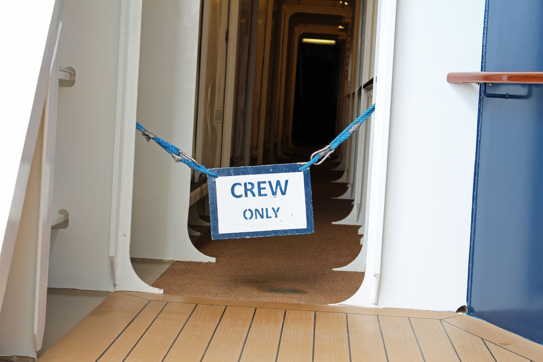 <p>Every cruise line has strict and explicit guidelines on interactions between crew and passengers. <a href="https://www.royalcaribbean.com/guest-terms/guest-health-safety-and-conduct-policy/english/">Royal Caribbean</a> even goes so far as to say: “Please do not misinterpret their friendliness. Crew members are prohibited from engaging in physical relationships with guests.” Staff are not permitted in staterooms except to perform their shipboard duties, and similarly, passengers are not allowed to enter restricted or crew areas of the ship.</p>
