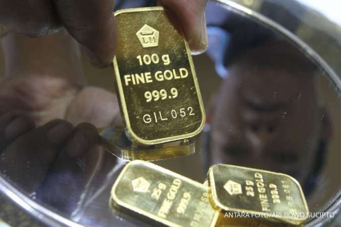 harga emas antam hari ini naik rp 2.000 jadi rp 1.132.000 per gram pada sabtu (27/1)