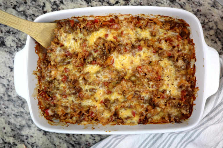 Easy Stuffed Pepper Casserole Recipe