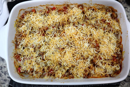 Easy Stuffed Pepper Casserole Recipe