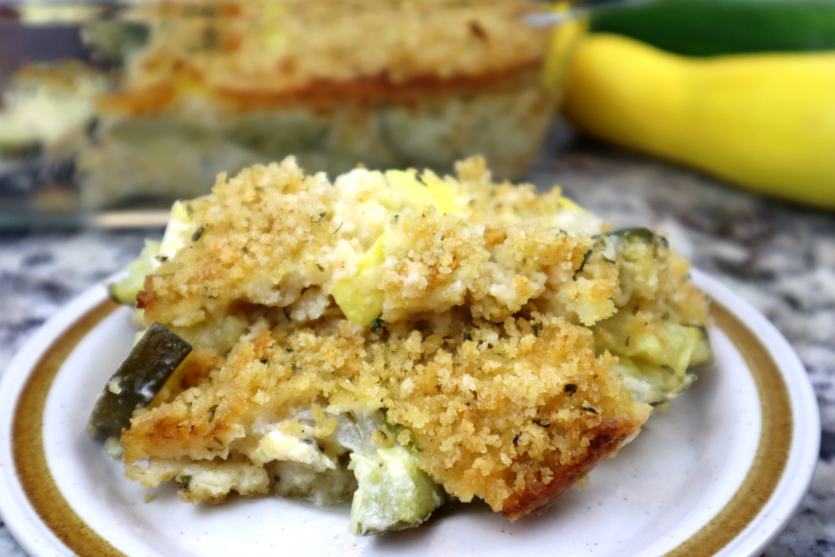 Easy Cheesy Zucchini Casserole Recipe