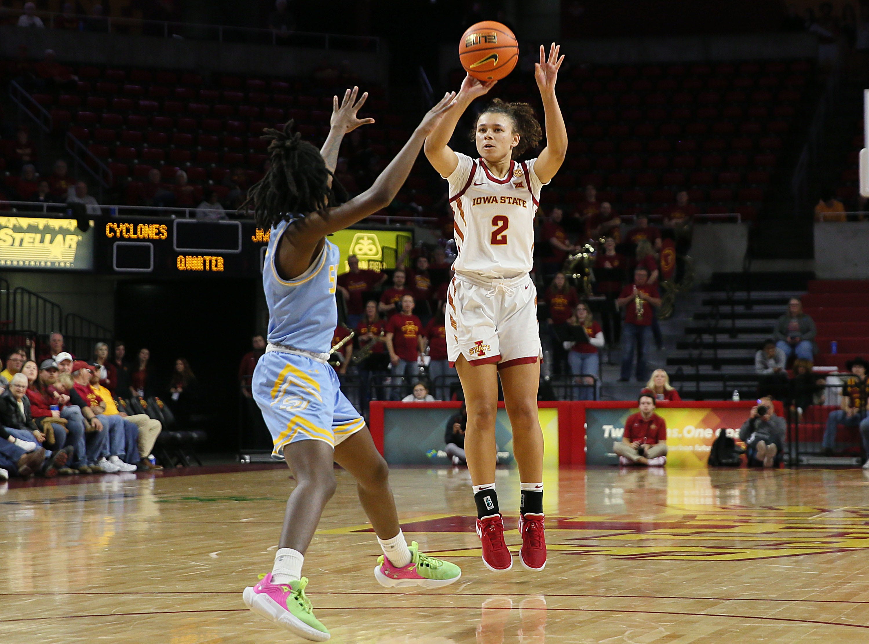 Iowa State Women's Basketball Team Improves To 2-0 In Big 12 Play With ...