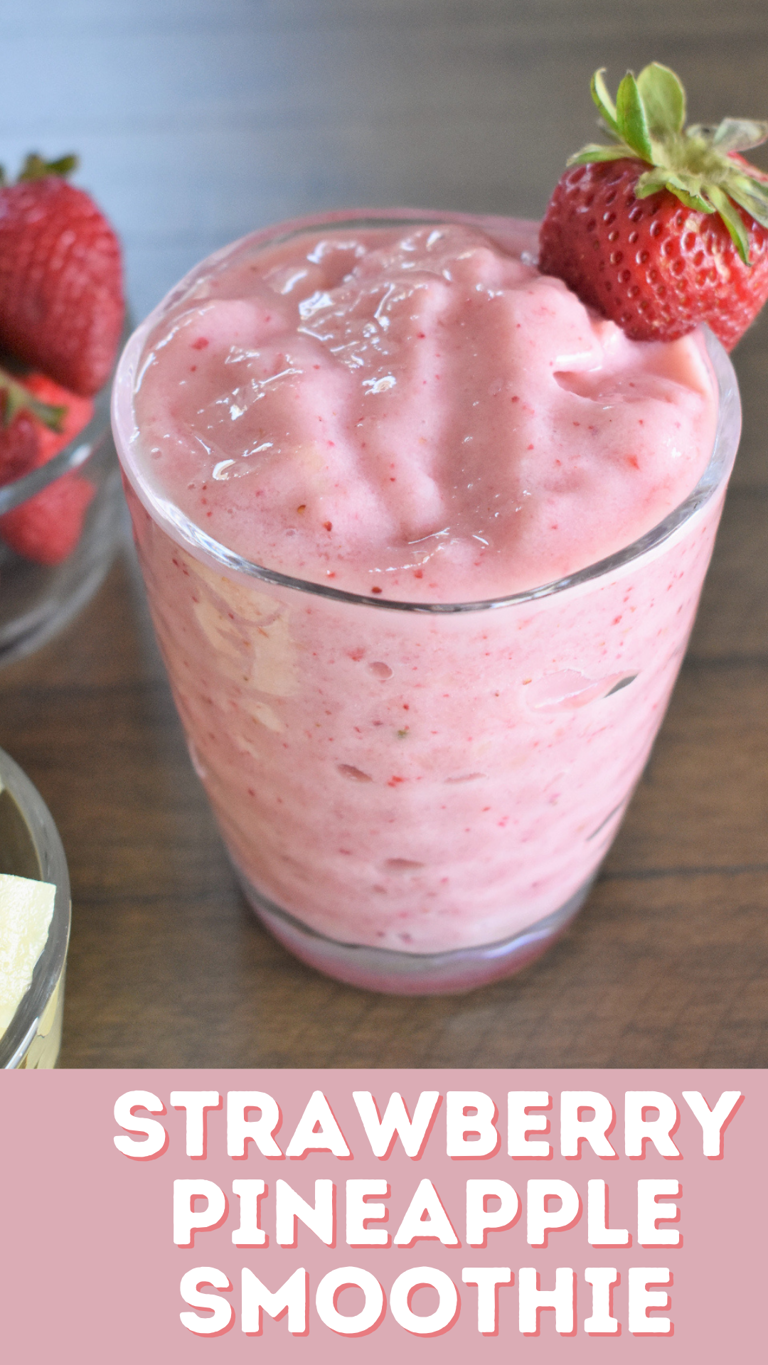 Delicious Strawberry Pineapple Smoothie