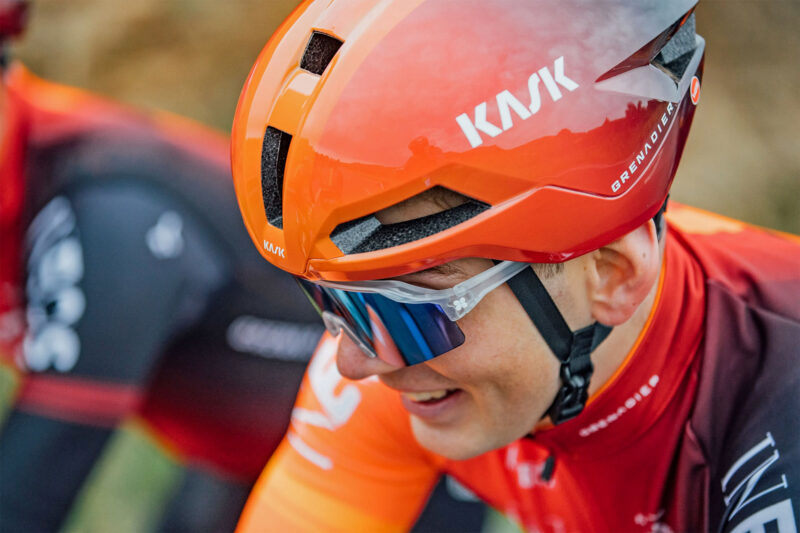 Next Gen Kask Utopia Aero Road Helmet Makes INEOS Faster By Covering ...