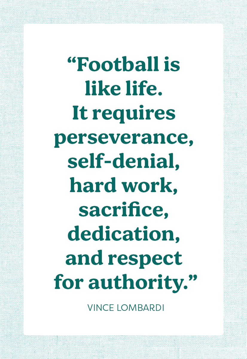 Read These Inspiring Football Quotes Ahead of the Super Bowl