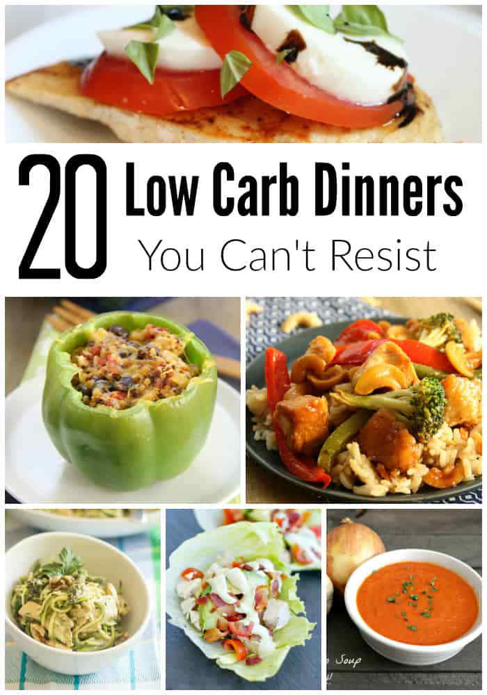 20 Easy Low Carb Dinner Recipes