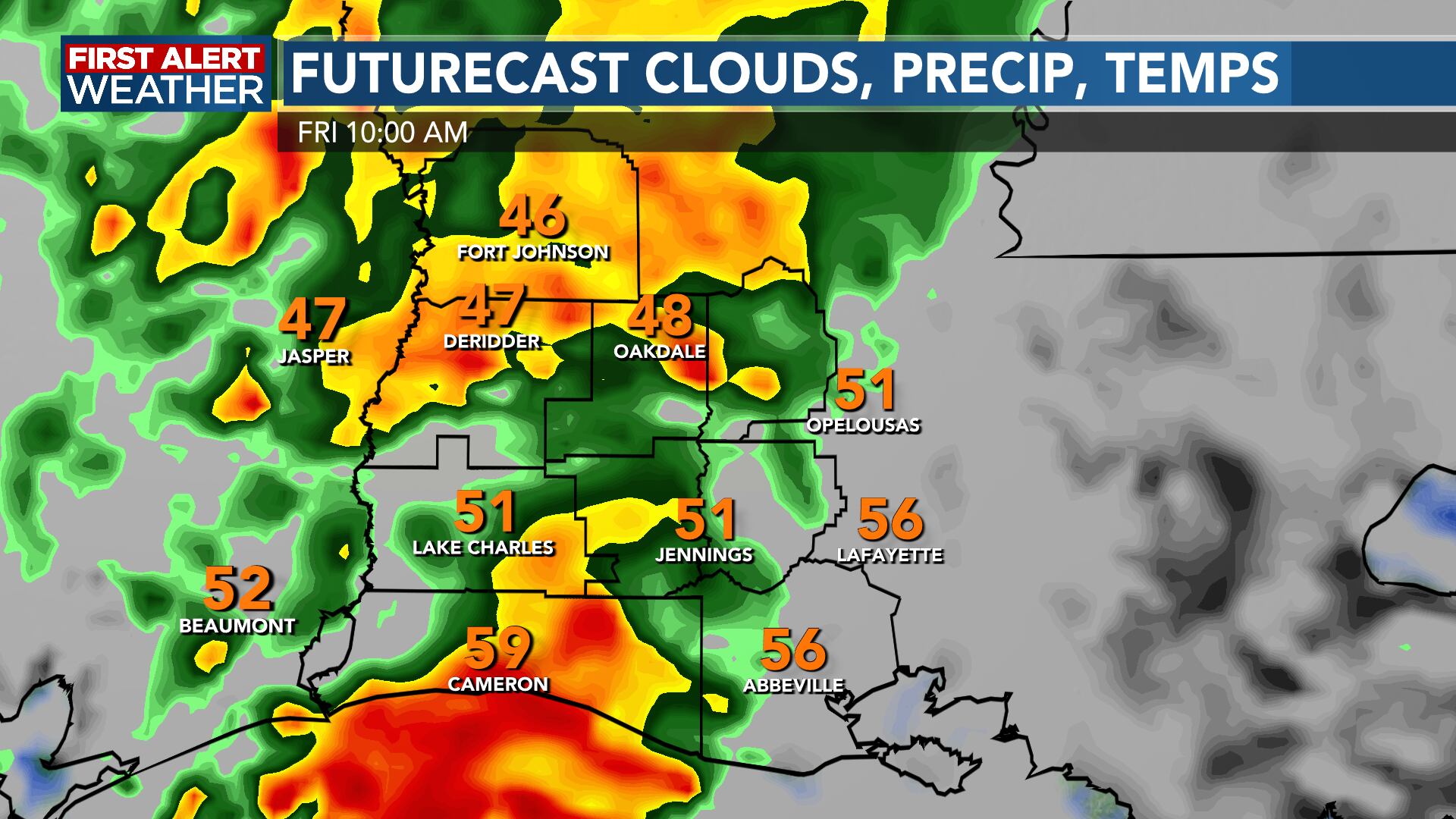 FIRST ALERT FORECAST: A Cool Start Is Ahead Thursday Before A Nice ...