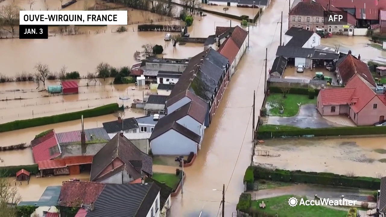 Flooding in northern France leads to evacuations