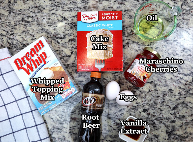 Easy Root Beer Float Cake Recipe