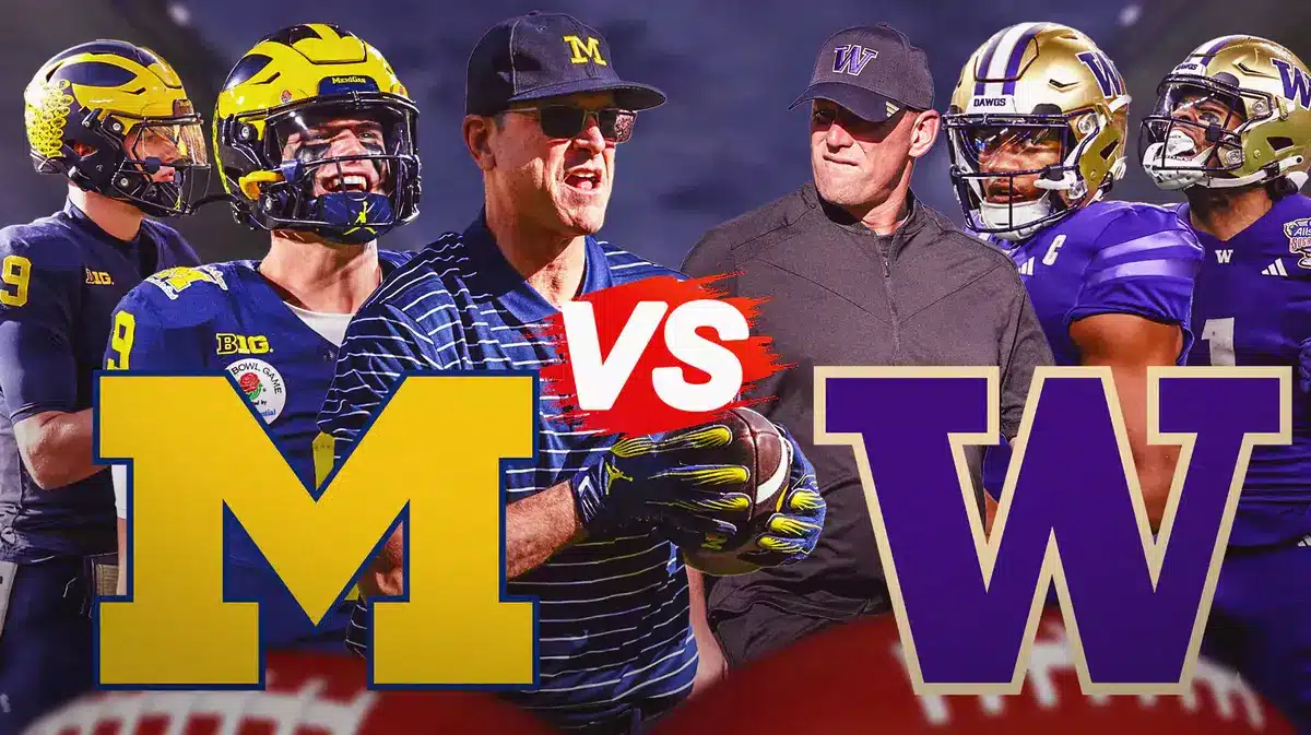 Washington Vs. Michigan: How To Watch College Football Playoff National ...