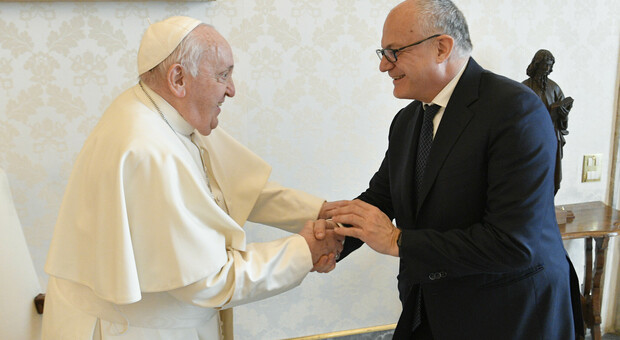 Papa Francesco Riceve Gualtieri E Rocca Per Gli Auguri Di Inizio Anno ...