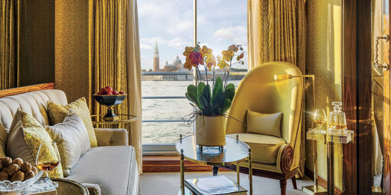 Inside Uniworld's luxurious suites that rival hotel suites. See the incredible suites of S.S. La Venezia, Mekong Jewel and more.