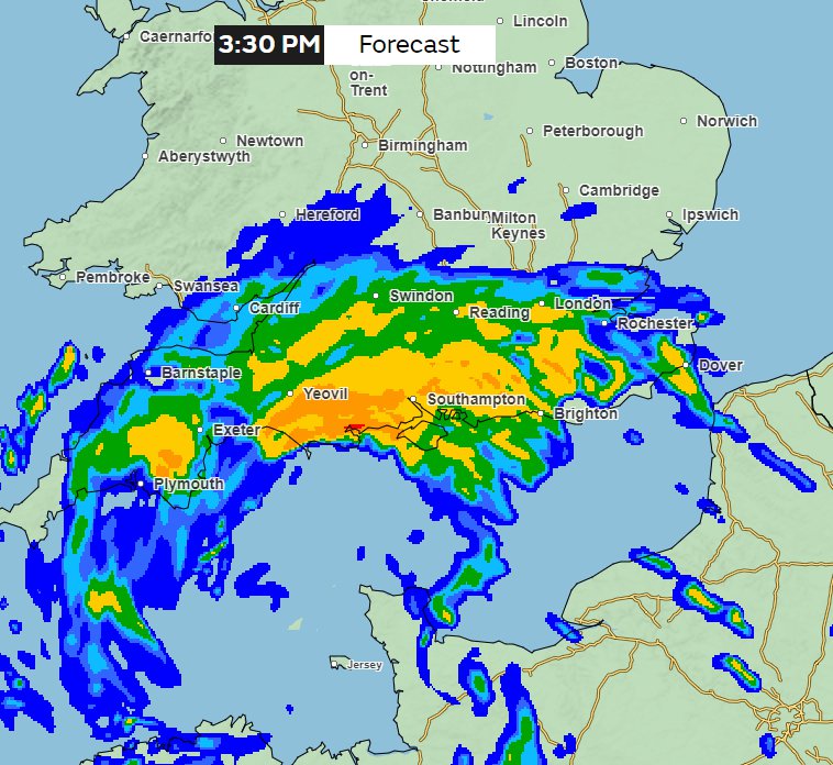 map shows path of storm set to bring two inches of rain after storm henk floods