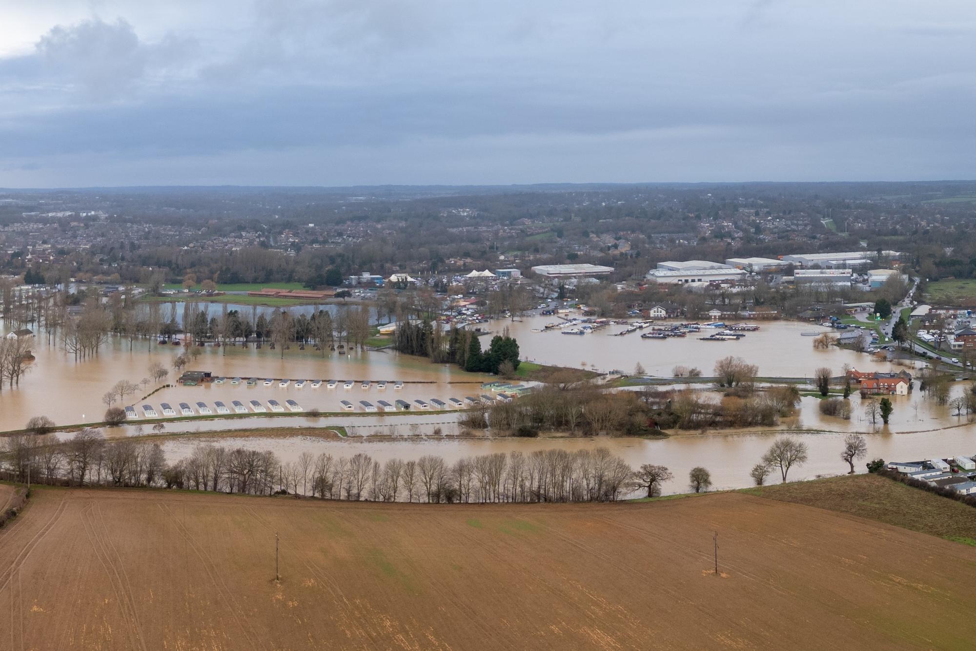 15 Shocking Aerial Photos Show Extent Of Flooding At Its Peak In The ...