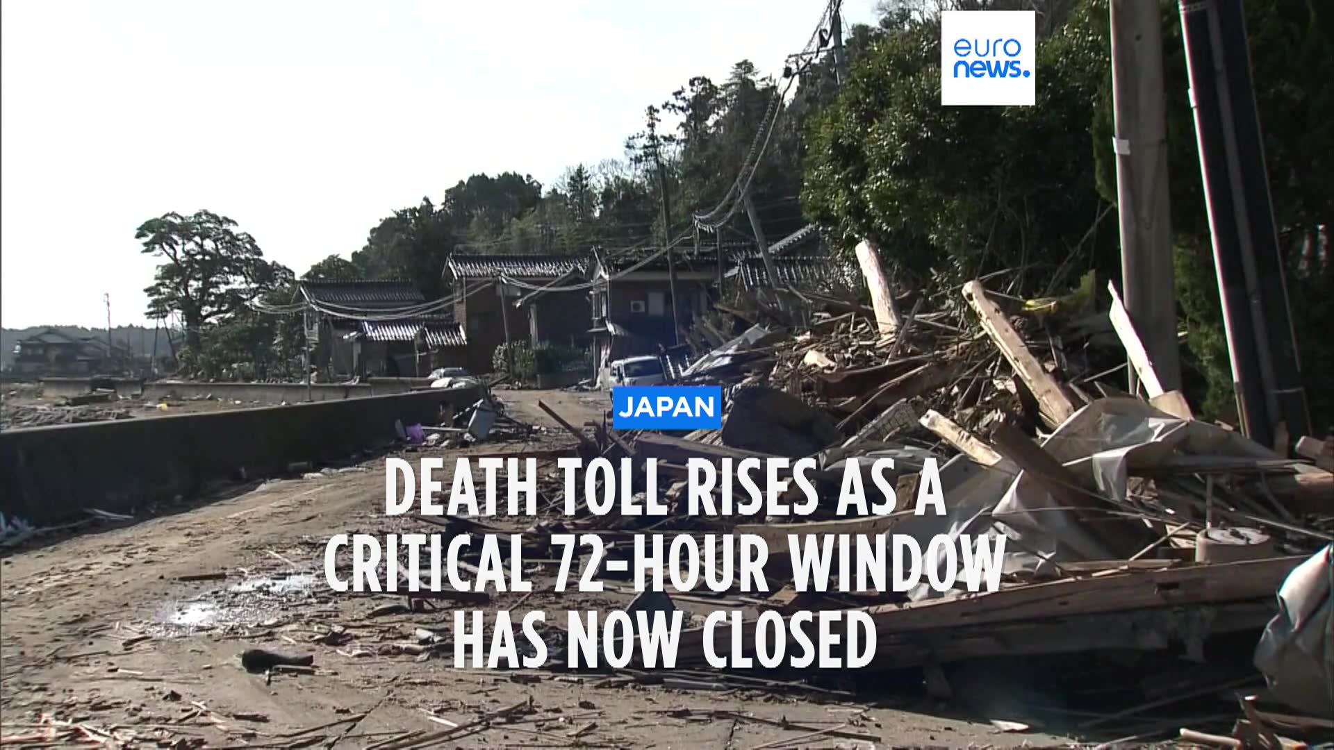 Japan Earthquake: Rescuers Race To Find Survivors After Critical 72 ...